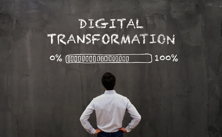 Digital transformation blackboard