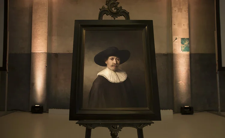 ING, Microsoft, Delft University of Technology, The Mauritshuis and Museum Het Rembrandthuis all pitched in to create the ‘The Next Rembrandt’ project.